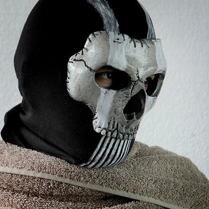 NEW Ghost Mask 2025 COD Cosplay Airsoft Tactical Skull Full Mask