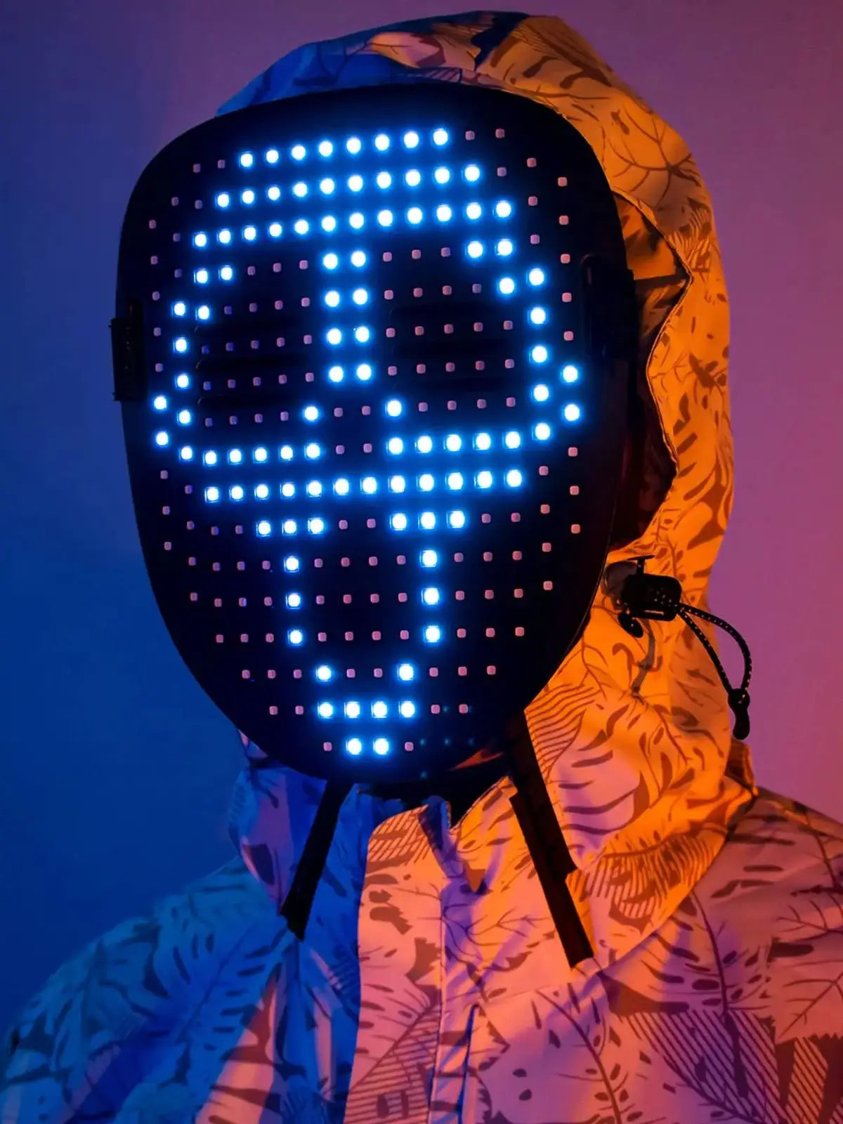 Led Mask with Gesture Sensing, Costumes for Kids, Men, Women