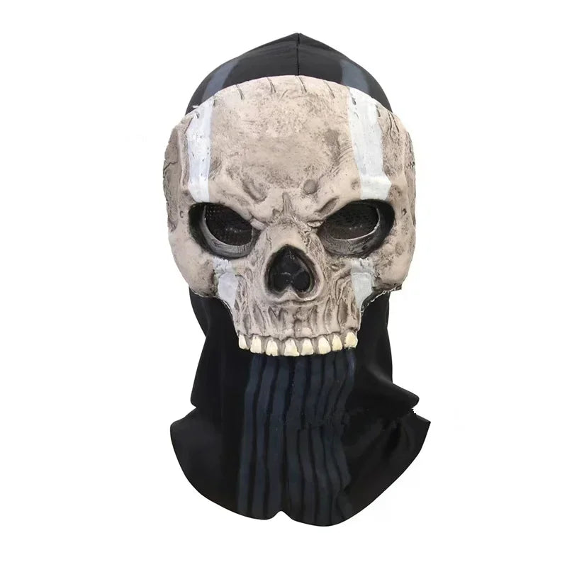 NEW Ghost Mask 2025 COD Cosplay Airsoft Tactical Skull Full Mask