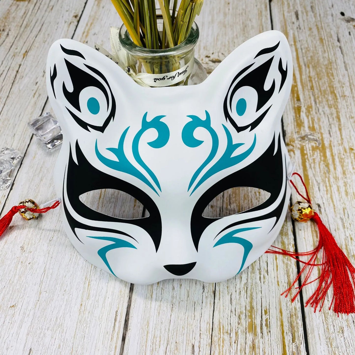 Japanese Kitsune Half Face Mask Cos19