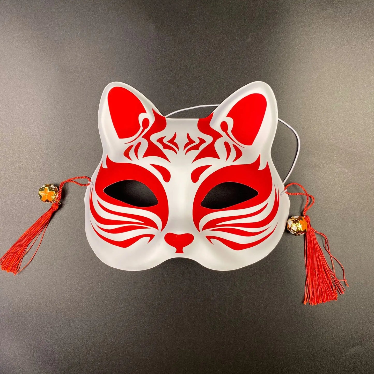 Japanese Kitsune Half Face Mask Cos04