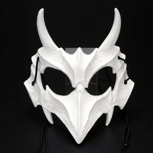 Long Teeth Skeleton Half Face Mask (S01)