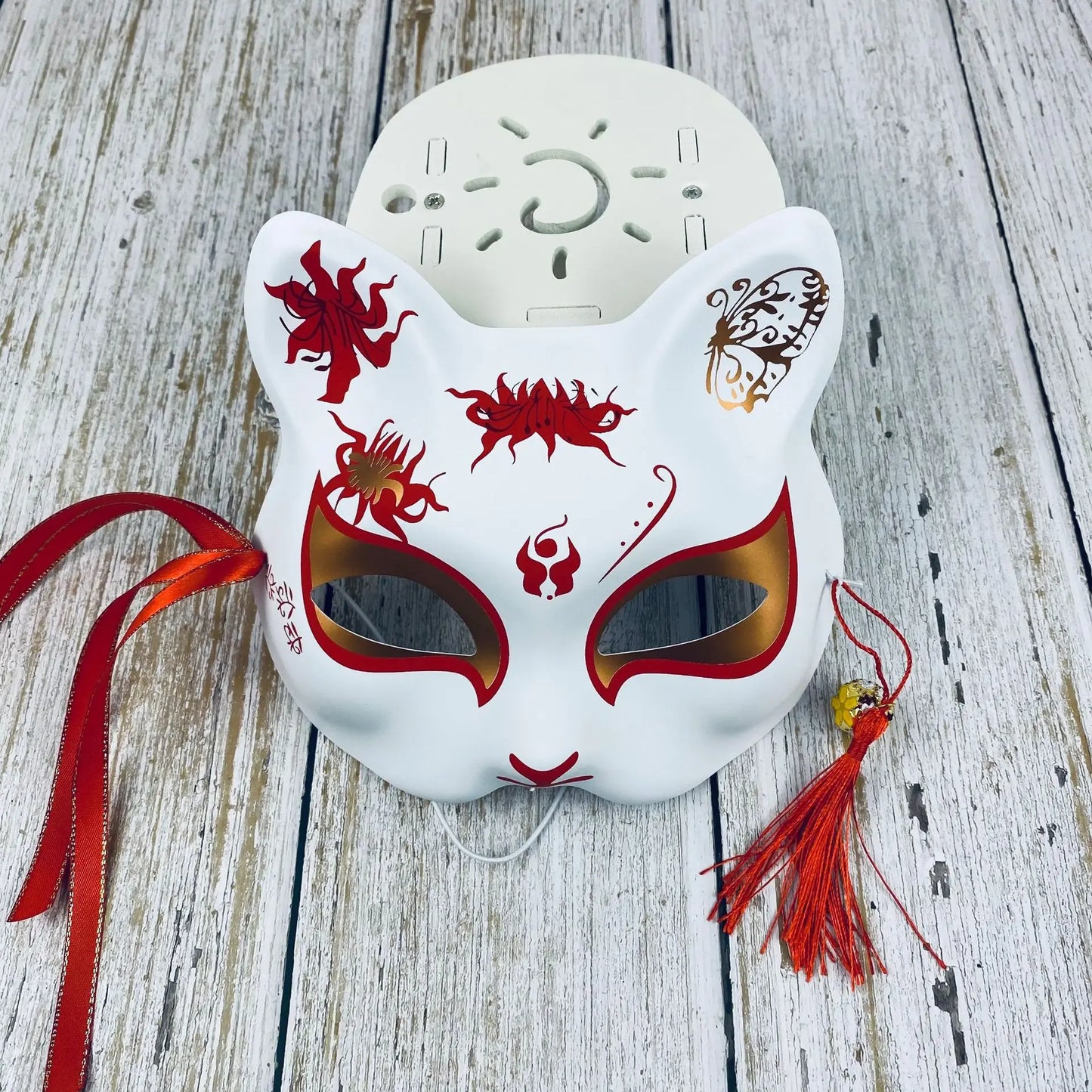 Japanese Kitsune Half Face Mask Cos13