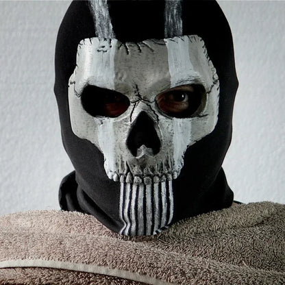 NEW Ghost Mask 2025 COD Cosplay Airsoft Tactical Skull Full Mask